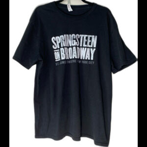 Royal Apparel T-Shirt Men's Size XL Springsteen on Broadway St James Theatre